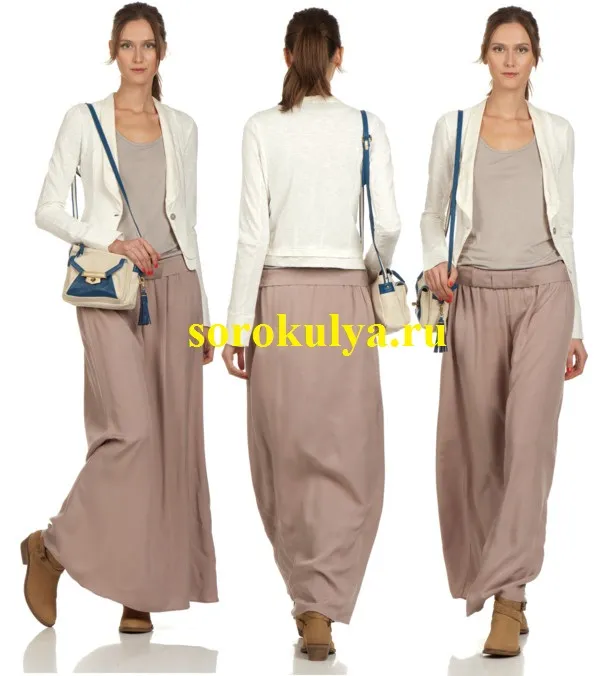 с чем носить бежевые сапоги по щиколотку