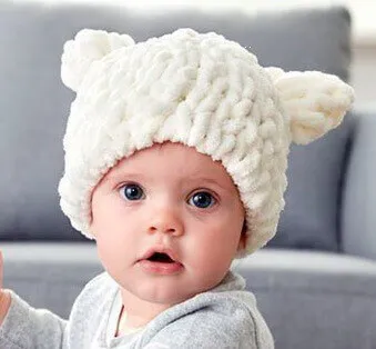 Пуховые колпачки для детей