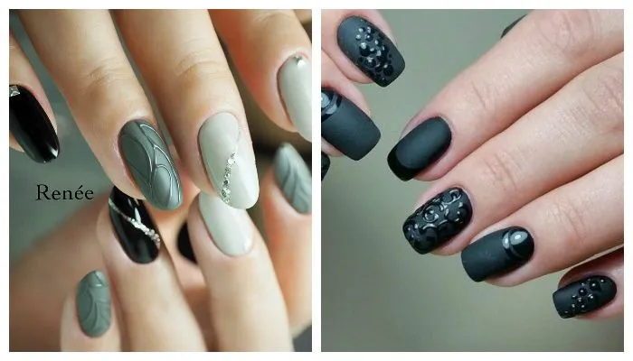 Глянцевый маникюр