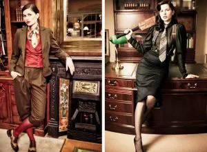 В правильно подобранной одежде стиля Денди женщина подчеркнет свою женственность и аристократичную сексуальность