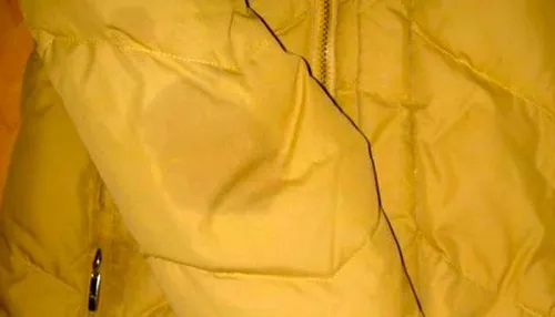 Пятна жира на куртках