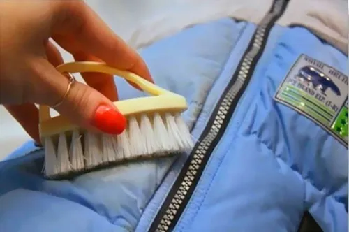 Пятна на куртке