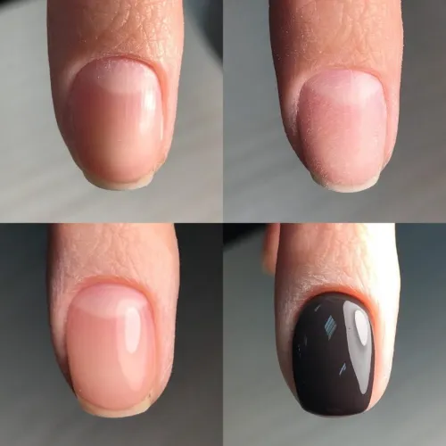 Камуфляжная основа. Что это такое, как его использовать для маникюра с блестками, сиянием и серебряным гелем