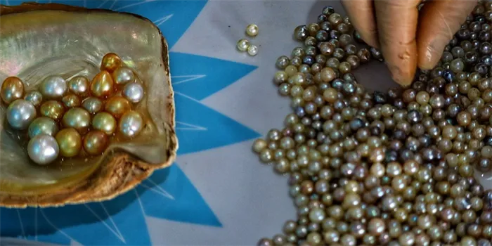 Жемчужные оттенки.