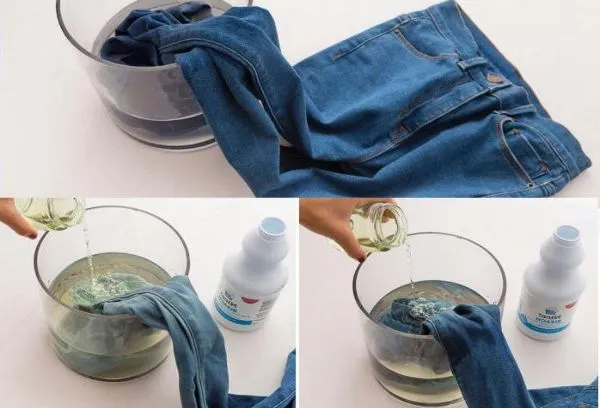 Отбеливание брюк