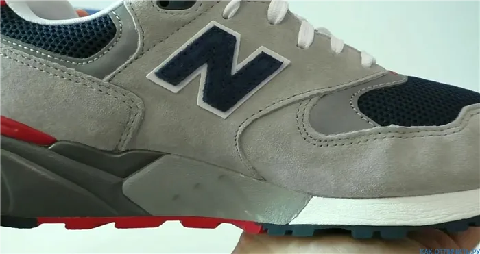 Швы на модели 999