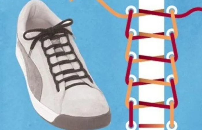 Завязывайте шнурки, не завязывая их.