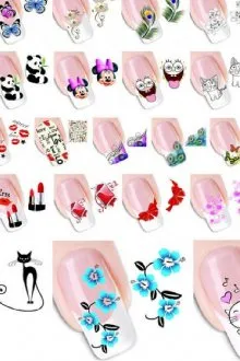 Как клеить наклейки на ногти, чтобы они хорошо держались