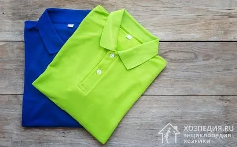 Другой способ складывания футболок - метод трех точек