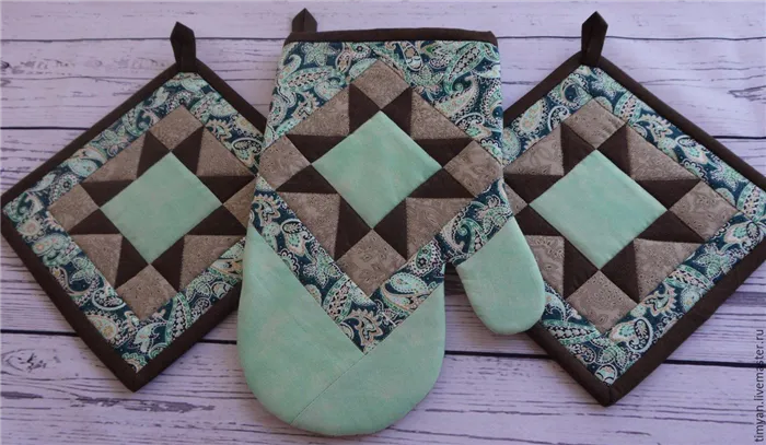 набор прихваток для кухни