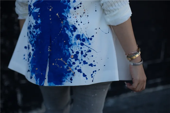 Куртка с принтом