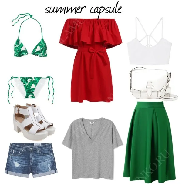 Пример летней капсулы