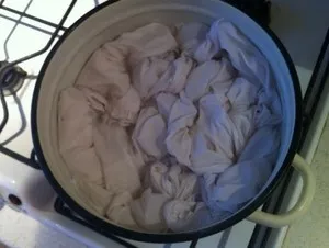 Как кипятить одежду