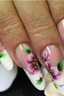 Китайская роспись ногтей