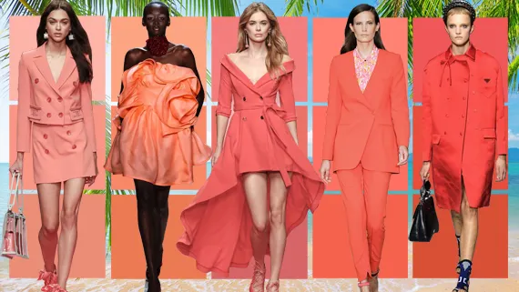 Коралл в моде