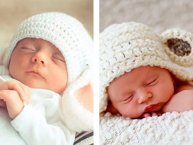 Ребенок в шапке