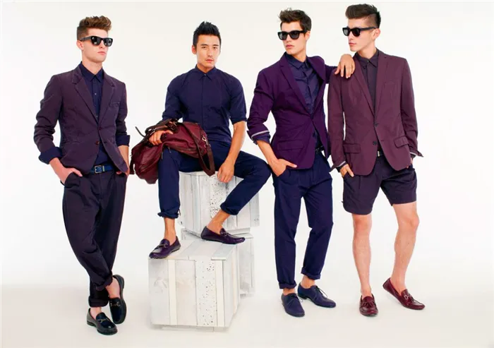 мужские мокасины с джинсами-1