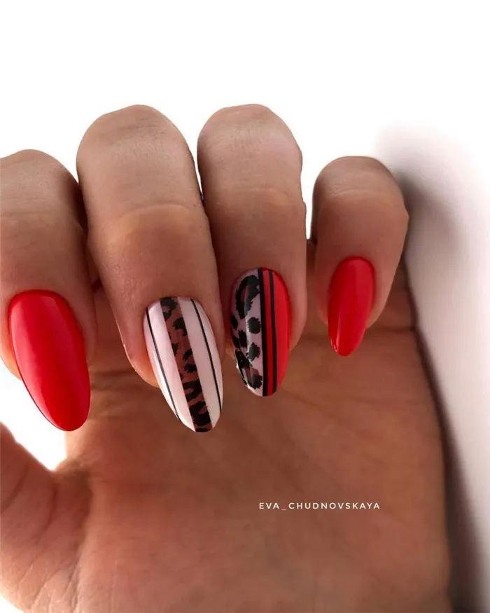 Обворожительные красные ногти 2022-2023 – топовые техники и примеры дизайна