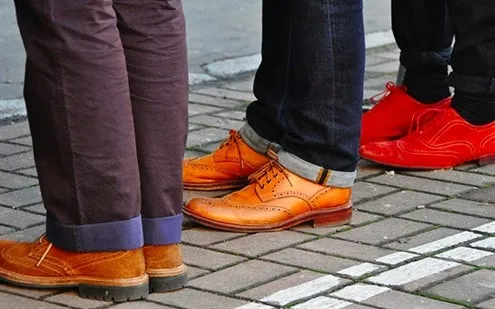 Броги под мужские джинсы