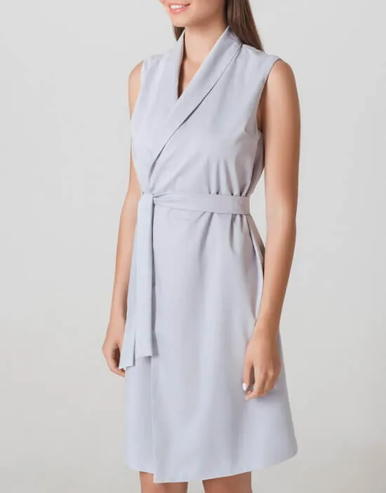 Платье халат с запахом фото