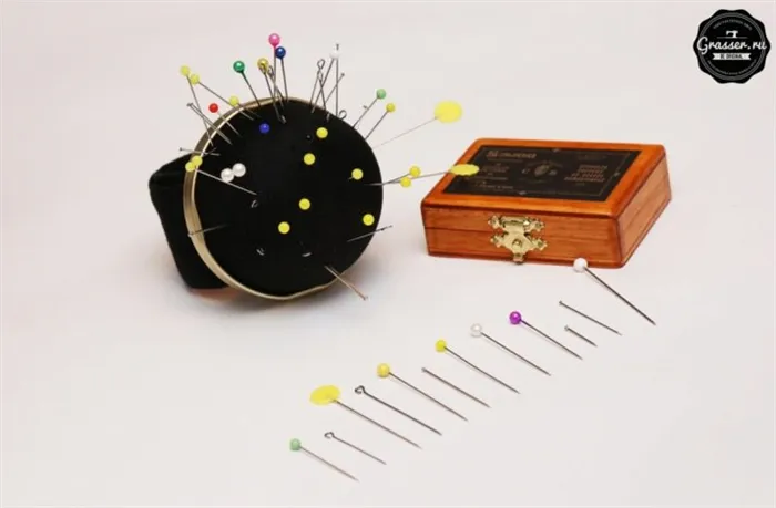 Какие типы булавок существуют?