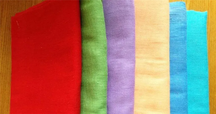 Однотонная бязь используется для изготовления постельного белья и летней одежды.