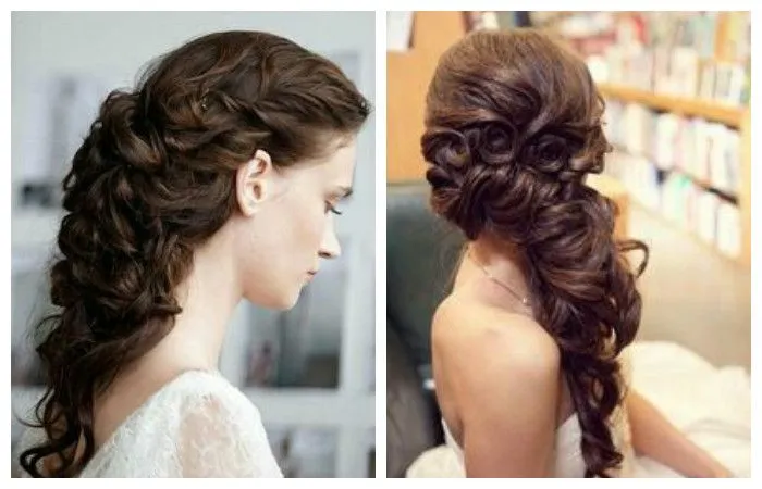 Плетеные прически для длинных волос, фото