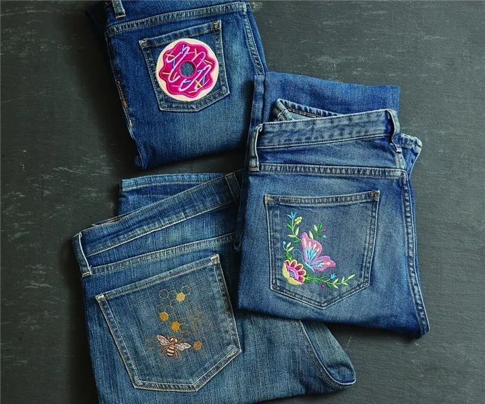 Вышиваем на дениме: хитрости и советы
