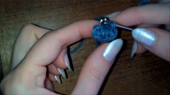 вязание от мыска 2